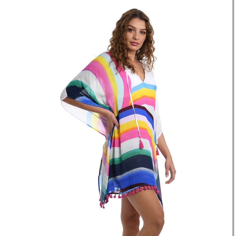 Sunshine 79 Rainbow Coverup Tunic S/M